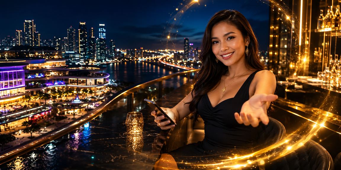 Pemain dari Johor mengakses kasino dalam talian dengan selamat melalui telefon bimbit di platform a6c