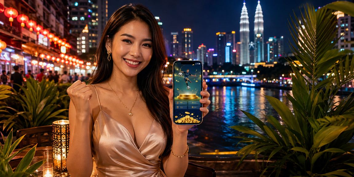 Pemain dari Kuala Lumpur mengakses permainan meja a6c melalui peranti mudah alih semasa aktiviti harian