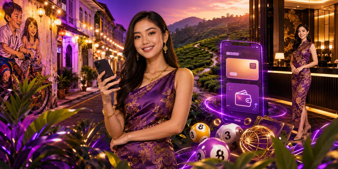 Pemain dari Penang mengakses platform a6c melalui peranti mudah alih